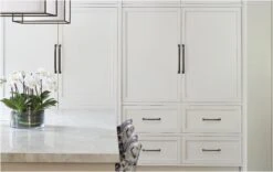 Amerock Revitalize 12 Inch Center To Center Appliance Pull Satin Nickel -Cabinet Hardware Store amerock bp55349 alternate image 1209