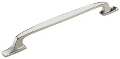 Amerock Highland Ridge 12 Inch Center To Center Appliance Pull Polished Nickel