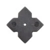 Ashley Norton RG Diamond Gothic 2-1/4" Cabinet Hardware Knob Backplate - Solid Bronze Dark Bronze 2 Ashley Norton RG Diamond Gothic 2-1/4" Cabinet Hardware Knob Backplate - Solid Bronze Dark Bronze -Cabinet Hardware Store ashley norton bz ckb rg