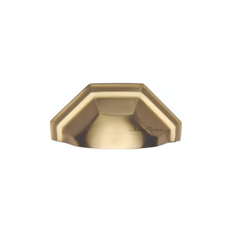 Ashley Norton Solid Brass 3-1/2 Inch Center To Center Cup Cabinet Pull Polished Chrome 7 Ashley Norton Solid Brass 3-1/2 Inch Center To Center Cup Cabinet Pull Polished Chrome - Image 5