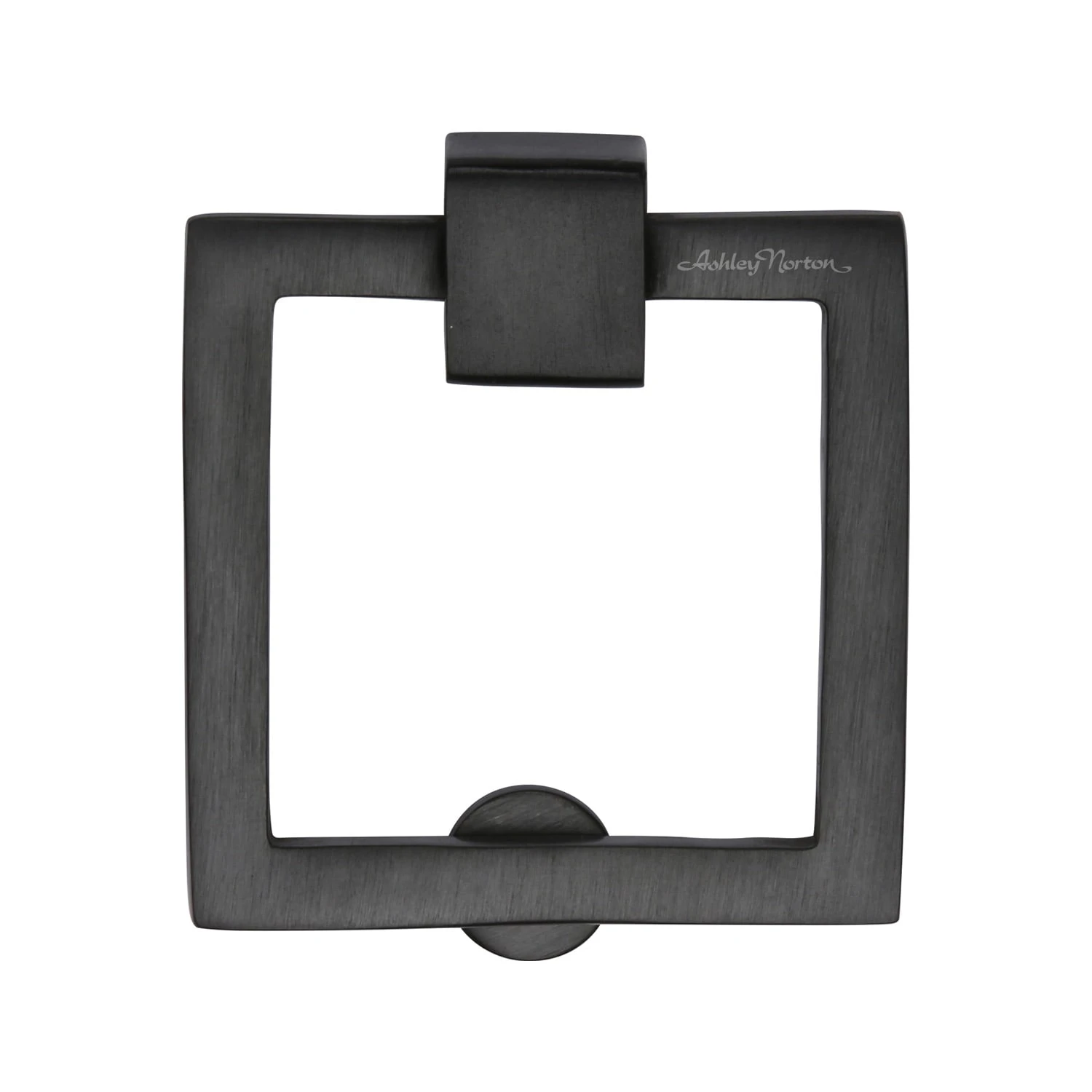 Ashley Norton Solid Brass 2.5" Contemporary Designer Square Drop Ring Cabinet Pull / Square Ring Cabinet Pull Polished Chrome 4 Ashley Norton Solid Brass 2.5" Contemporary Designer Square Drop Ring Cabinet Pull / Square Ring Cabinet Pull Polished Chrome - Image 2