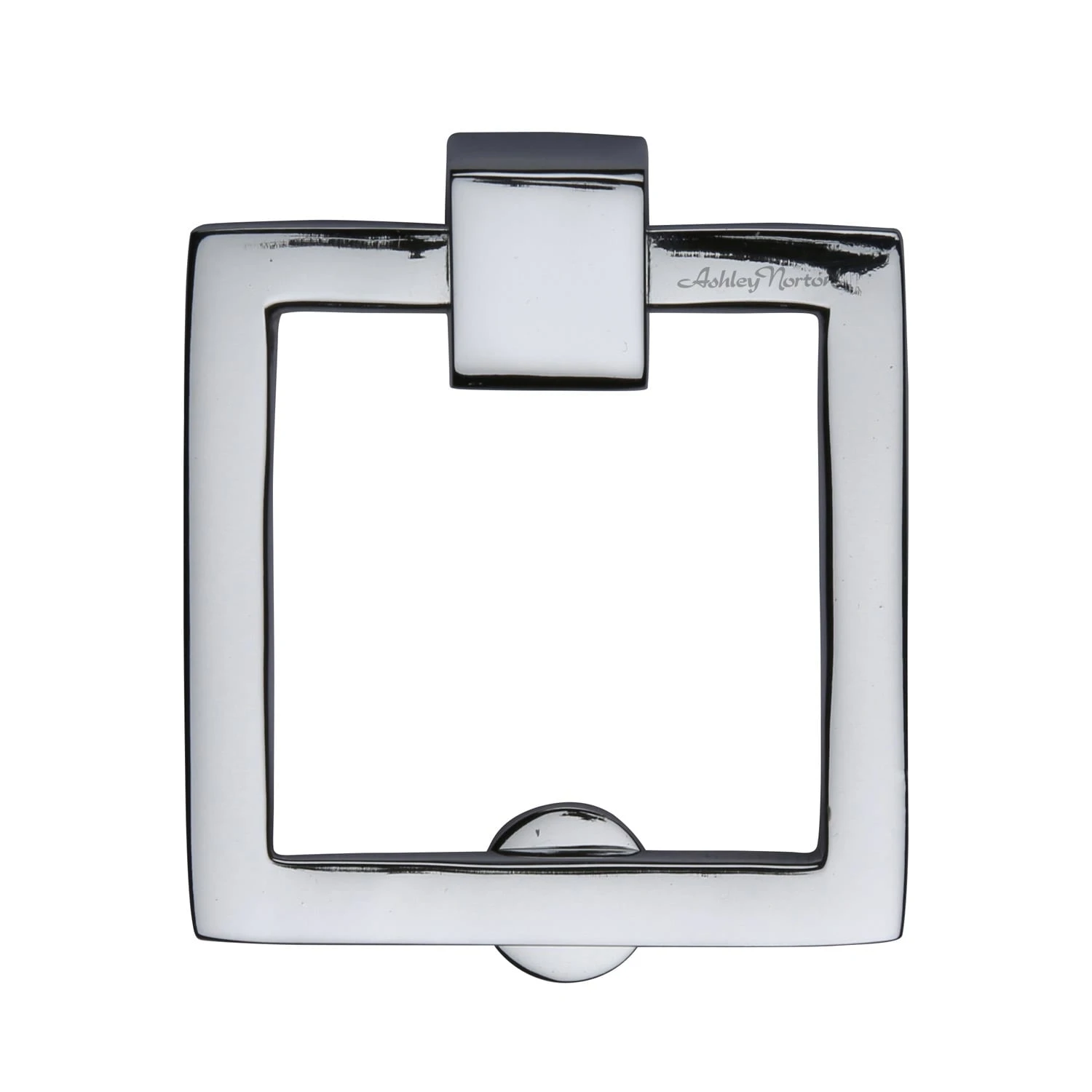 Ashley Norton Solid Brass 2.5" Contemporary Designer Square Drop Ring Cabinet Pull / Square Ring Cabinet Pull Polished Chrome 3 Ashley Norton Solid Brass 2.5" Contemporary Designer Square Drop Ring Cabinet Pull / Square Ring Cabinet Pull Polished Chrome