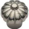 Ashley Norton Solid Bronze 1-3/8" Round Flower Cabinet Knob Drawer Knob White Bronze 1 Ashley Norton Solid Bronze 1-3/8" Round Flower Cabinet Knob Drawer Knob White Bronze -Cabinet Hardware Store ashley norton wl 394 5499994