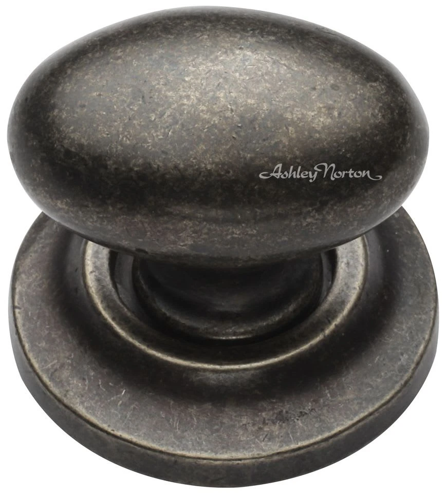 Ashley Norton Solid Bronze 1-1/2" Oval Egg Vintage Cabinet Knob / Drawer Knob With Optional Backplate Rose Dark Bronze 6 Ashley Norton Solid Bronze 1-1/2" Oval Egg Vintage Cabinet Knob / Drawer Knob With Optional Backplate Rose Dark Bronze - Image 4