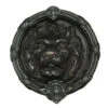 Ashley Norton Classic Vintage 8" Lion Head Solid Bronze Door Knocker Dark Bronze 1 Ashley Norton Classic Vintage 8" Lion Head Solid Bronze Door Knocker Dark Bronze -Cabinet Hardware Store ashleynorton 1225 darkbronze