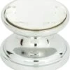Atlas Homewares Crystal 7/8 Inch Mushroom Cabinet Knob Polished Chrome -Cabinet Hardware Store atlas homewares 3197 ch 639002