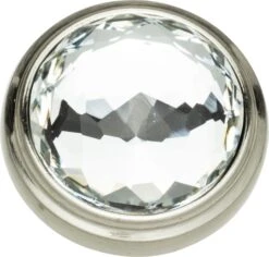 Atlas Homewares Crystal 1-5/16 Inch Mushroom Cabinet Knob Polished Chrome -Cabinet Hardware Store atlas homewares 343 alternate view 532