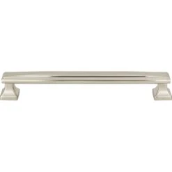 Atlas Homewares Wadsworth 7-9/16 Inch Center To Center Handle Cabinet Pull Polished Chrome -Cabinet Hardware Store atlas homewares 375 brn 825159