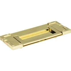 Atlas Homewares Campaign 3 Inch Center To Center Drop Cabinet Pull Polished Brass -Cabinet Hardware Store atlas homewares 380 alternate view 24