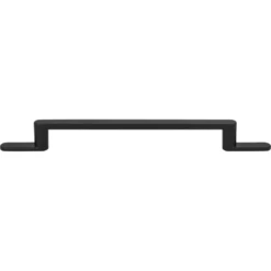 Atlas Homewares Alaire 7-9/16 Inch Center To Center Handle Cabinet Pull Matte Black