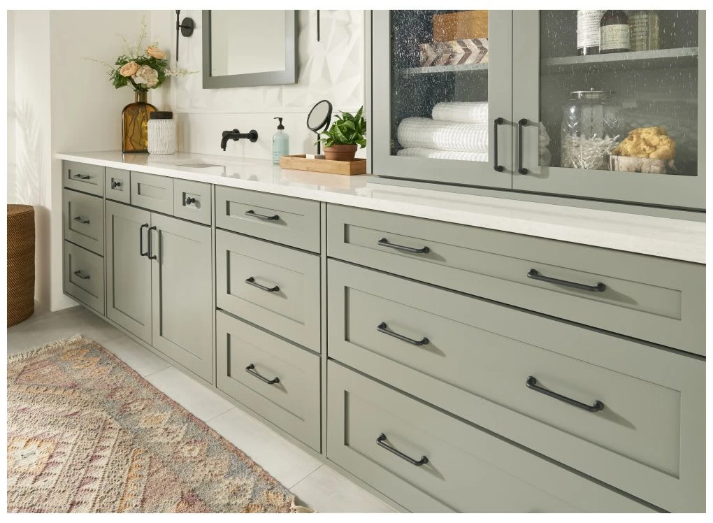 Atlas Homewares Malin 18 Inch Center To Center Handle Appliance Pull Matte Black 8 Atlas Homewares Malin 18 Inch Center To Center Handle Appliance Pull Matte Black - Image 6