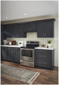 Atlas Homewares Everitt 12 Inch Center To Center Handle Appliance Pull Warm Brass -Cabinet Hardware Store atlas homewares a988 alternate image 239