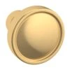Baldwin Tulip 1-1/4 Inch Mushroom Cabinet Knob From The Estate Collection Lifetime Satin Brass -Cabinet Hardware Store baldwin 4402044bin 6023676 1