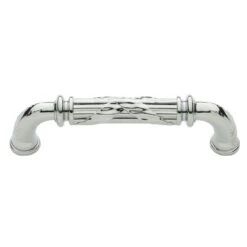 Baldwin Edinburgh 4 Inch Center To Center Handle Cabinet Pull Polished Chrome