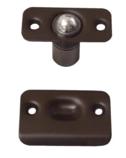 Deltana 2-1/8 Inch Tall Ball Cabinet Catch Satin Nickel -Cabinet Hardware Store bc218r