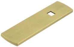 Belwith Keeler Astoria 3-1/2" X 7/8" Rectangular Knob Backplate From The Bijou Collection Satin Nickel -Cabinet Hardware Store belwith keeler b056380 bgb 7449915 1