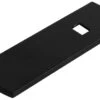 Belwith Keeler Astoria 3-1/2" X 7/8" Rectangular Knob Backplate From The Bijou Collection Matte Black -Cabinet Hardware Store belwith keeler b056380 mb 7449915