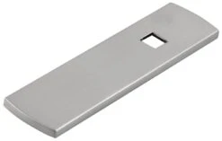 Belwith Keeler Astoria 3-1/2" X 7/8" Rectangular Knob Backplate From The Bijou Collection Matte Black -Cabinet Hardware Store belwith keeler b056380 sn 7449915