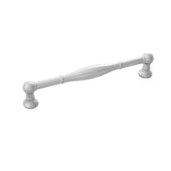 Belwith Keeler Fuller 6-5/16" Center To Center Vintage Cabinet Handle / Drawer Pull Polished Nickel -Cabinet Hardware Store belwith keeler b076291 fub 9607050 130