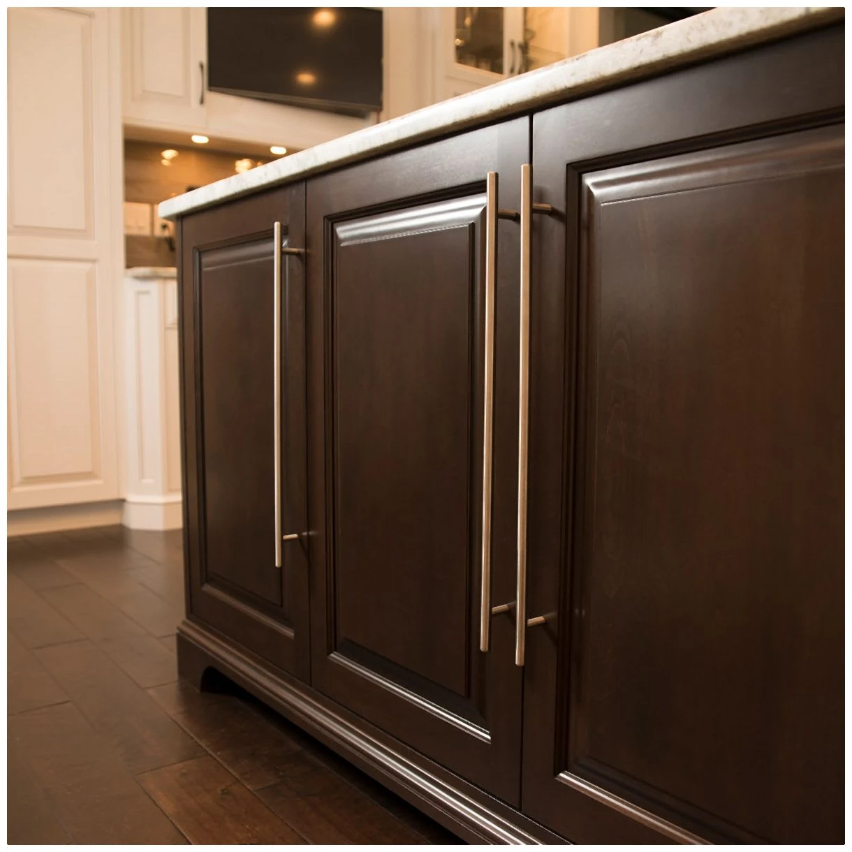 Belwith Keeler Contemporary 12-9/16 Inch Center To Center Bar Cabinet Pull Royal Brass 3 Belwith Keeler Contemporary 12-9/16 Inch Center To Center Bar Cabinet Pull Royal Brass - Image 2