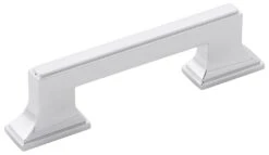 Belwith Keeler Brownstone 3" Center To Center Slim Grip Cabinet Handle / Drawer Pull Chrome