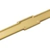 Belwith Keeler Coventry 8-13/16" (224mm) Center To Center Cabinet Pull Backplate Escutcheon Brushed Golden Brass -Cabinet Hardware Store belwith keeler b079454bgb 7449915