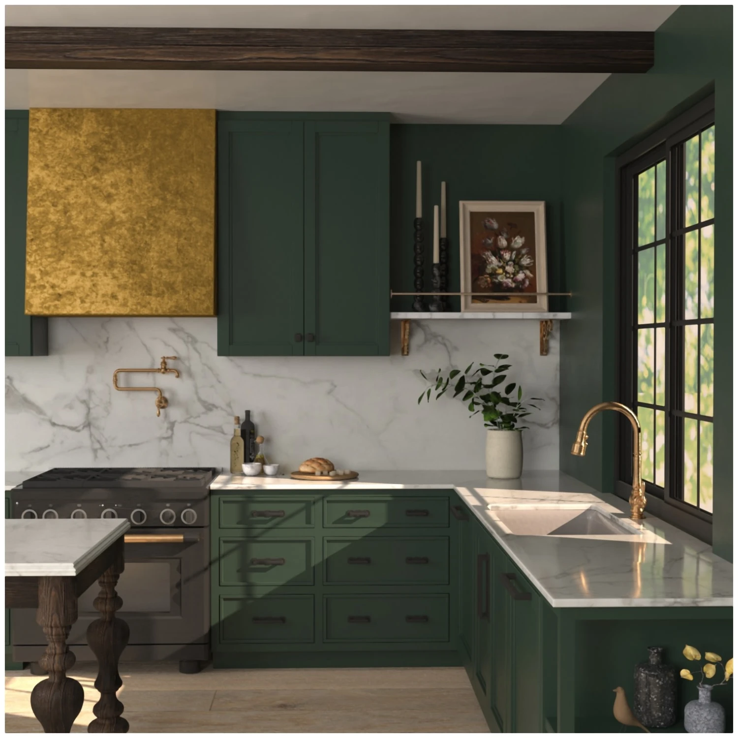 Belwith Keeler Coventry 12" Center To Center Cathedral Style Pull Backplate For B079453 Matte Black 8 Belwith Keeler Coventry 12" Center To Center Cathedral Style Pull Backplate For B079453 Matte Black - Image 6