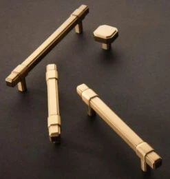 Belwith Keeler Monroe 8-13/16" Center To Center Square Cabinet Bar Handle / Drawer Pull Vintage Bronze -Cabinet Hardware Store belwith monroe 3