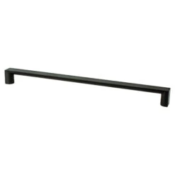Berenson Elevate 12-19/32" (320 Mm) Center To Center Modern Wide Thick Square Appliance Handle / Appliance Pull Graphite -Cabinet Hardware Store berenson 2120 4055 p 8630334