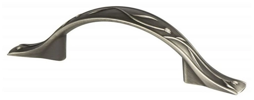 Berenson Art Nouveau 3 Or 3-1/2 Inch Center To Center Handle Cabinet Pull - 25 Pack Vintage Nickel 3 Berenson Art Nouveau 3 Or 3-1/2 Inch Center To Center Handle Cabinet Pull - 25 Pack Vintage Nickel