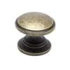 Berenson Andante Pack Of (25) - 1-3/16 Inch Stacked Mushroom Cabinet Knobs / Drawer Knobs Dull Bronze -Cabinet Hardware Store berenson 7894 1dbz p 25pack 8857233
