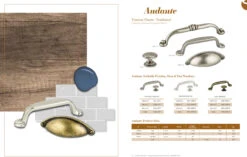 Berenson Andante Pack Of (25) - 1-3/16 Inch Stacked Mushroom Cabinet Knobs / Drawer Knobs Dull Bronze -Cabinet Hardware Store berenson andante