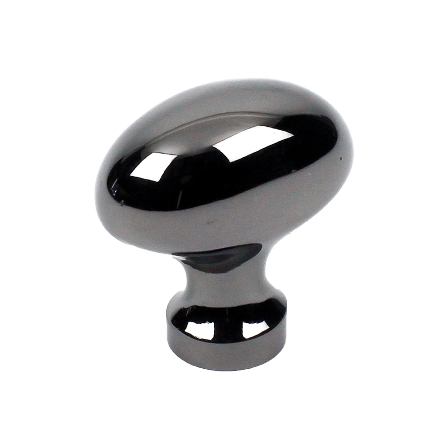 Century Elite 1-1/4 Inch Oval Cabinet Knob Black Nickel 3 Century Elite 1-1/4 Inch Oval Cabinet Knob Black Nickel