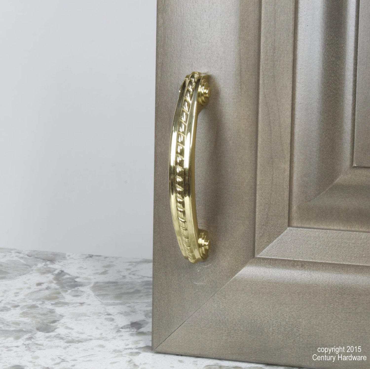 Century Hartford 3 Inch Center To Center Handle Cabinet Pull Aged English 4 Century Hartford 3 Inch Center To Center Handle Cabinet Pull Aged English - Image 2