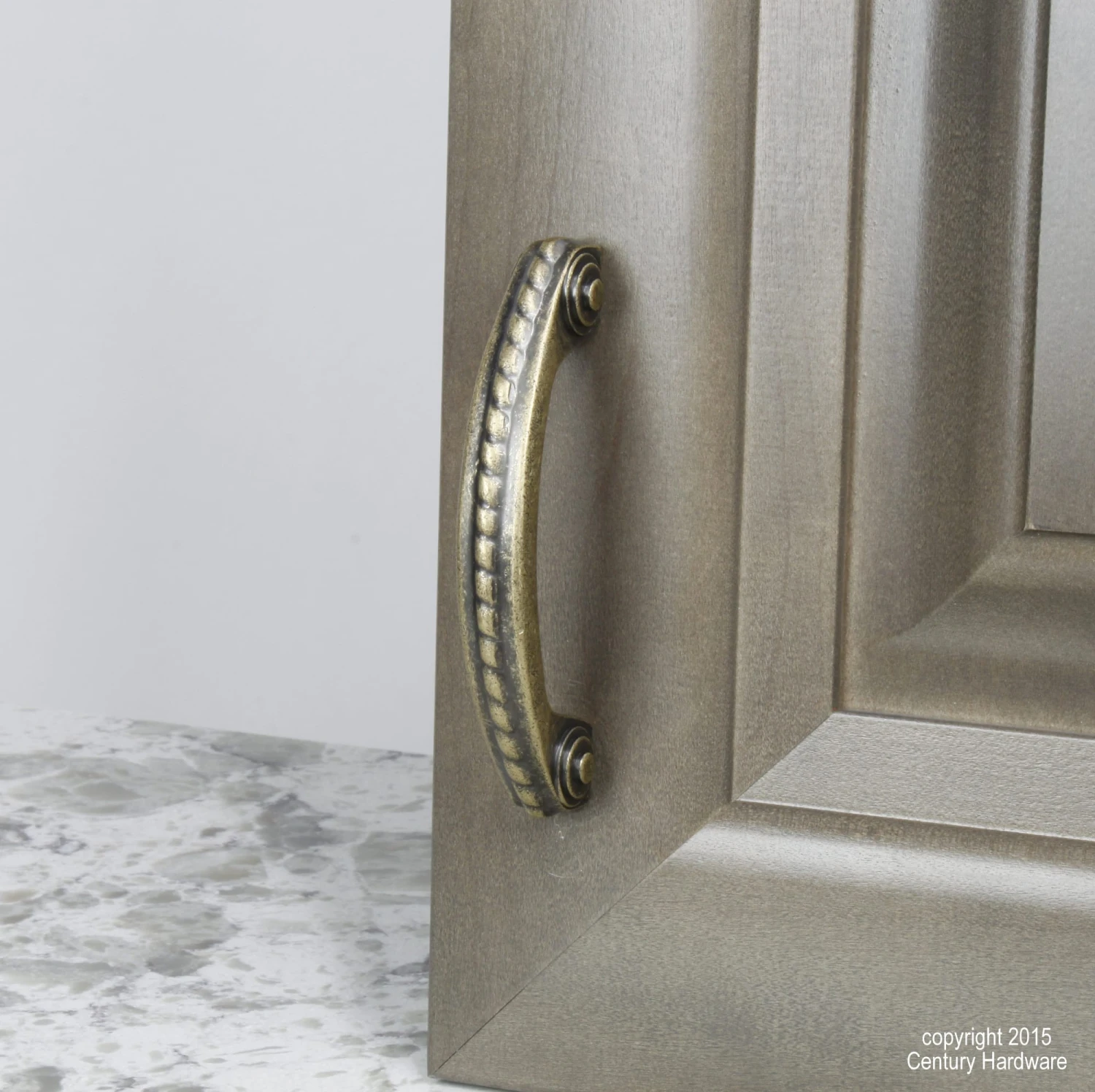 Century Hartford 3 Inch Center To Center Handle Cabinet Pull Aged English 5 Century Hartford 3 Inch Center To Center Handle Cabinet Pull Aged English - Image 3