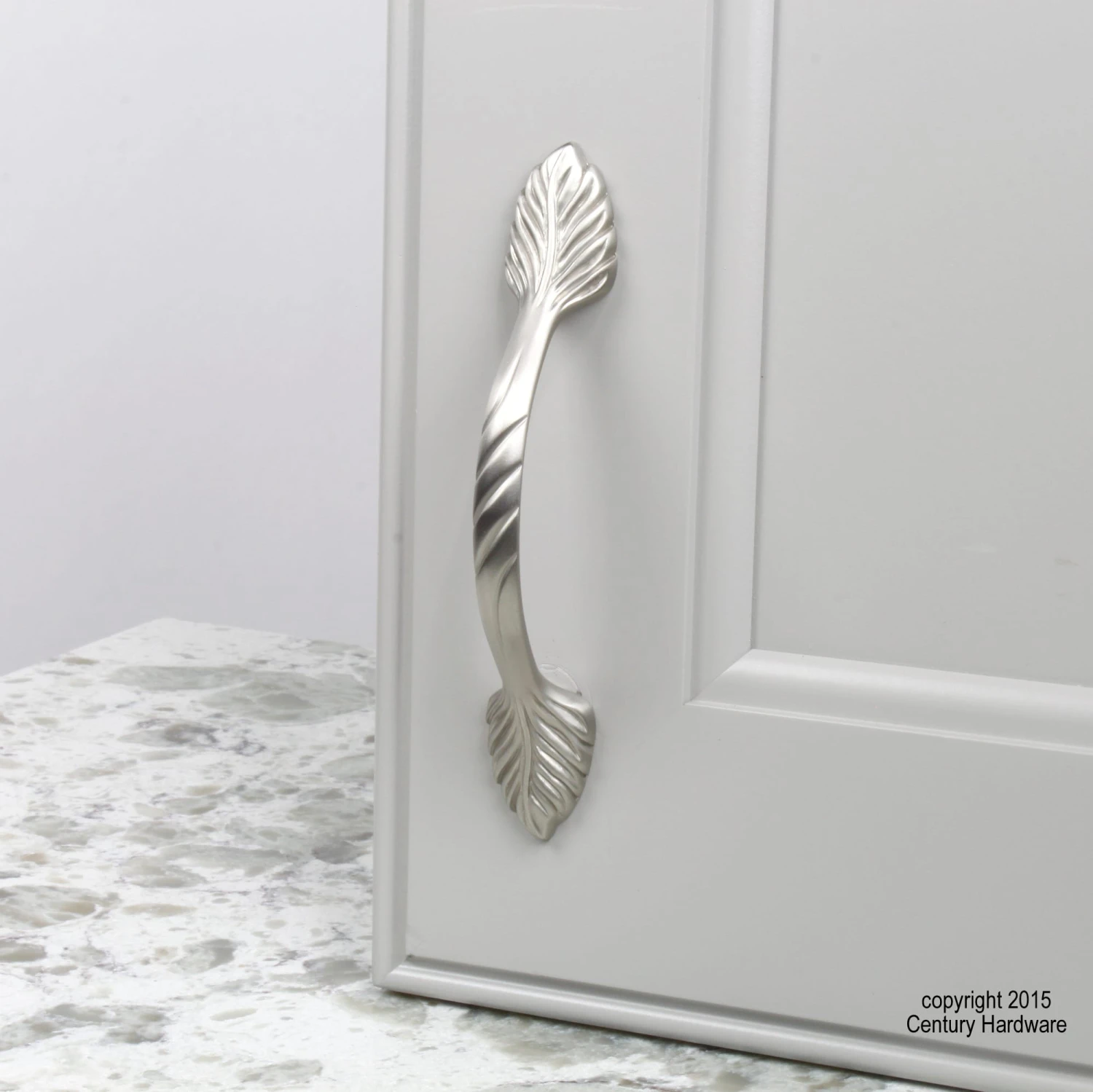 Century Aspen 3 Inch Center To Center Handle Cabinet Pull Gun Metal 5 Century Aspen 3 Inch Center To Center Handle Cabinet Pull Gun Metal - Image 3