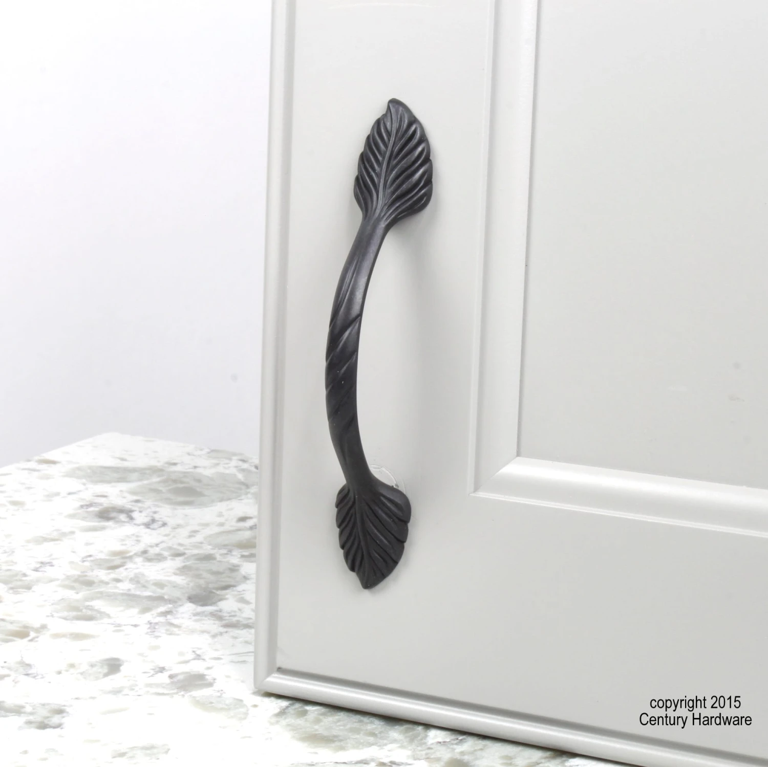 Century Aspen 3 Inch Center To Center Handle Cabinet Pull Gun Metal 6 Century Aspen 3 Inch Center To Center Handle Cabinet Pull Gun Metal - Image 4