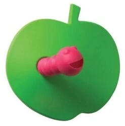 Century Nursery 3-5/16 Inch Designer Cabinet Knob Green / Red