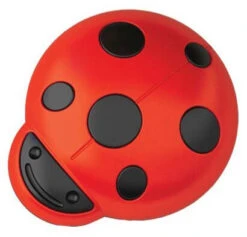 Century Nursery 1-1/4 Inch Center To Center Ladybug Cabinet Pull Red / Black