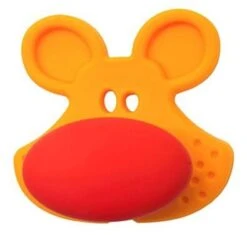 Century Nursery 2-3/8 Inch Designer Cabinet Knob Yellow / Red