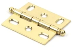 Century 2-5/8" Solid Brass Cabinet Hinge Polished Brass
