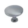 Century Modern Geo 1-1/2 Inch Mushroom Cabinet Knob Matte Satin Nickel -Cabinet Hardware Store century hardware 10628 msn 5095941