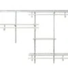 ClosetMaid ShelfTrack 7 To 10 Foot Wide Closet System Kit With 5 Shelves White 1 ClosetMaid ShelfTrack 7 To 10 Foot Wide Closet System Kit With 5 Shelves White -Cabinet Hardware Store closetmaid 209100 5095941