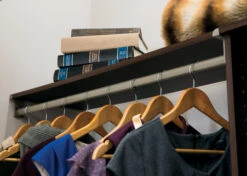 ClosetMaid SuiteSymphony 47-3/4 Inch Wide Shelf For ClosetMaid SuiteSymphony Collection Natural Gray -Cabinet Hardware Store closetmaid ss47 ts alternate view 44