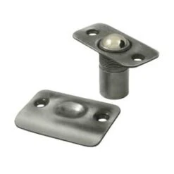 Deltana 2-1/8 Inch Tall Ball Cabinet Catch Satin Nickel -Cabinet Hardware Store deltana bc218ru15a 530