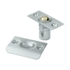 Deltana 2-1/8"x 1" Solid Brass Ball Catch Polished Chrome -Cabinet Hardware Store deltana bc218u26d 240