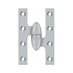 Deltana 5" X 3-1/4" Solid Brass Right Hand Olive Knuckle Hinge With Ball Bearing - 10 Pack Lifetime Polished Brass -Cabinet Hardware Store deltana ok5032b26d r 10pack 7032587