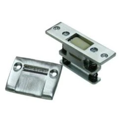 Deltana 3-5/16 Inch Tall Roller Cabinet Catch Satin Chrome