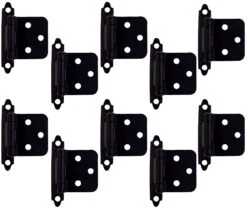 Design House Traditional Overlay Cabinet Door Hinge - Pack Of 10 Satin Nickel 27 Design House Traditional Overlay Cabinet Door Hinge - Pack Of 10 Satin Nickel -Cabinet Hardware Store design house 189662 alternate image 29