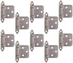 Design House Traditional Overlay Cabinet Door Hinge - Pack Of 10 Satin Nickel 29 Design House Traditional Overlay Cabinet Door Hinge - Pack Of 10 Satin Nickel -Cabinet Hardware Store design house 189662 alternate image 31